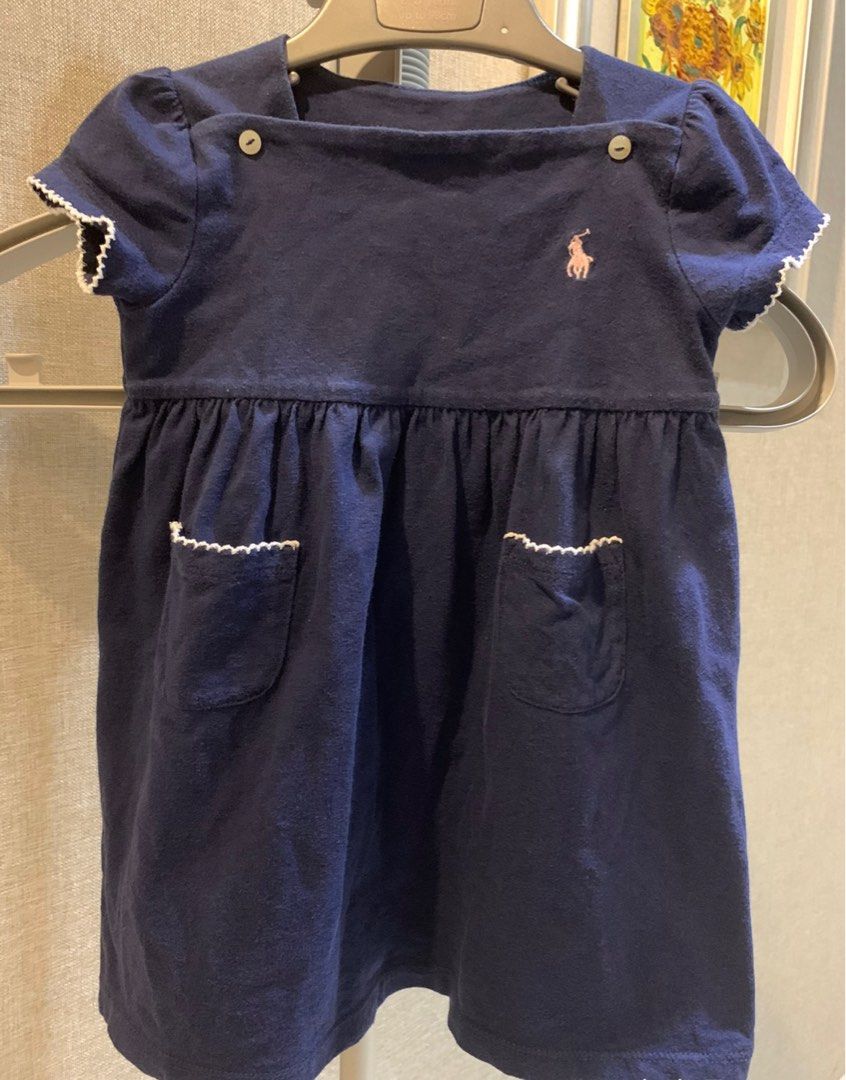 Ralph lauren best sale baby denim dress