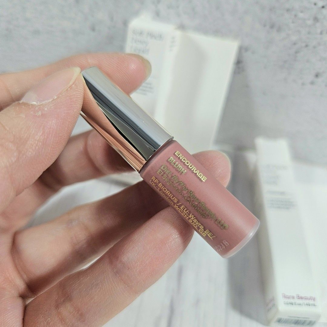 Rare Beauty soft pinch blush mini encourage (Category: Makeup) located in Manila. Submitted by arianne0828 (Listing ID 1283282745, Image 3). Description: brand new mini size Rare Beauty mini encourage pickup : Binondo Mop Gcash Bpi Bdo.