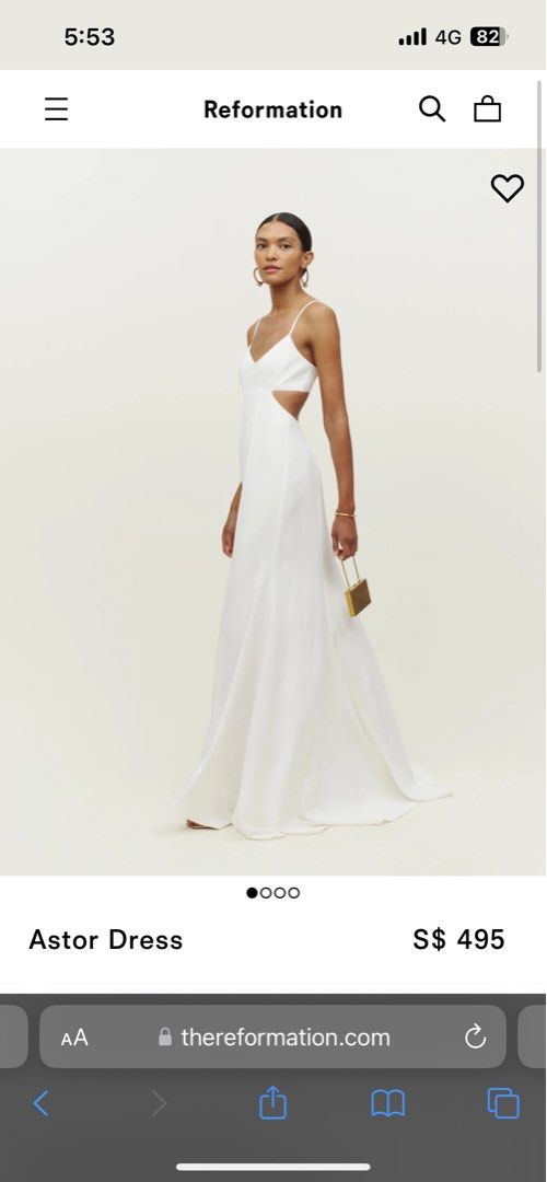 Reformation wedding sales