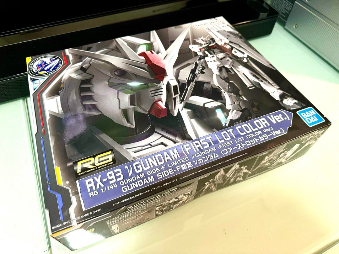 RG 1/144 RX-93 nu Gundam (First Lot Color Ver.), 興趣及遊戲