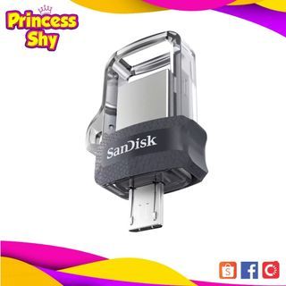 SanDisk 64GB micro USB OTG Dual Flash Drive SDDD3