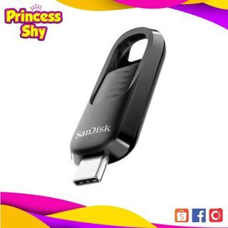 SanDisk 64GB Ultra Slider USB C 3.2 Gen 1 Flash Drive SDCZ480-064G