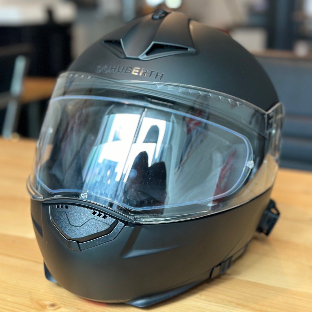 Schuberth C3 Pro Size L with Cardo Edge Kit Installed Motorcycles