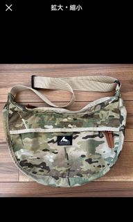 十幾年前絕版款 Gregory bag 斜揹袋 斜孭袋 shoulder bag 大容量袋 斜咩袋 迷彩 camo62975782707457110