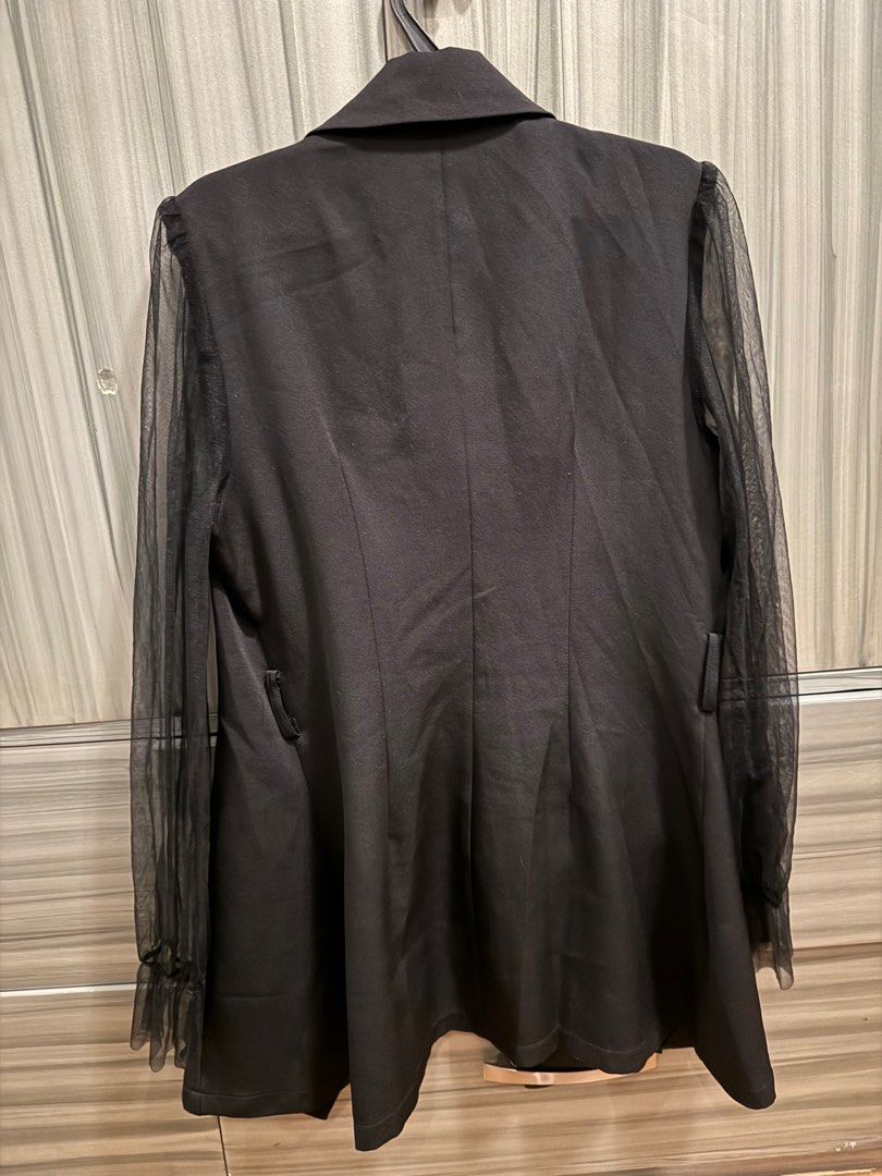 Shein Black dress (Category: Dresses) located in Mandaluyong City. Submitted by cdima (Listing ID 1283228906, Image 3). Description: Used twice only.