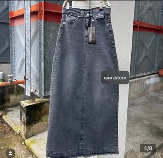 Long skirt new arrivals jeans malaysia