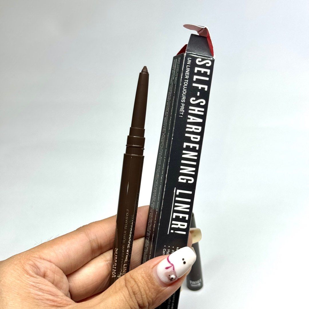 Smashbox Self-Shrpening Waterproof Liner (Category: Makeup) located in Santa Maria. Submitted by grave.ty (Listing ID 1283147845, Image 2). Description: Always sharp Waterproof Kohl Liner Shade: Sumatra Authentic 💯 Complete with box See photos for more details 💌Message for orders or offers Shipping via Flash Express ₱60-₱80 pesos shipping fee only .