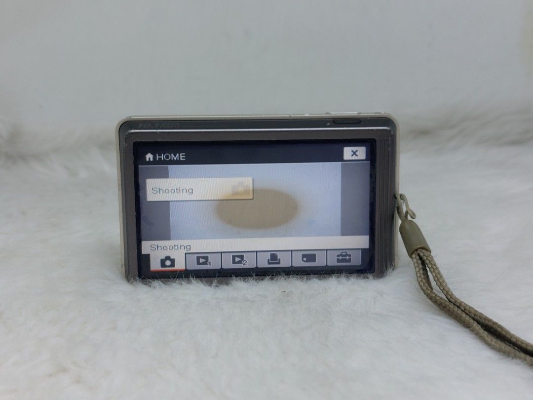 sony cybershot t70 ccd sensor (Category: Cameras) located in Manila. Submitted by jonrick.co (Listing ID 1283178126, Image 2). Description: sony cybershot t70 ccd sensor excellent working condition working autofocus working flash issue: slight burn lcd and not responsive ang touch sceeen sa lower left ng lcd but wont affect performance.