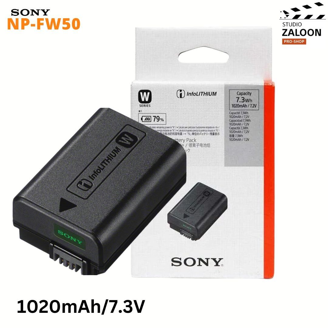 Sony NP-FW50 InfoLithium Rechargeable 7.3Wh 1020mAh Battery
