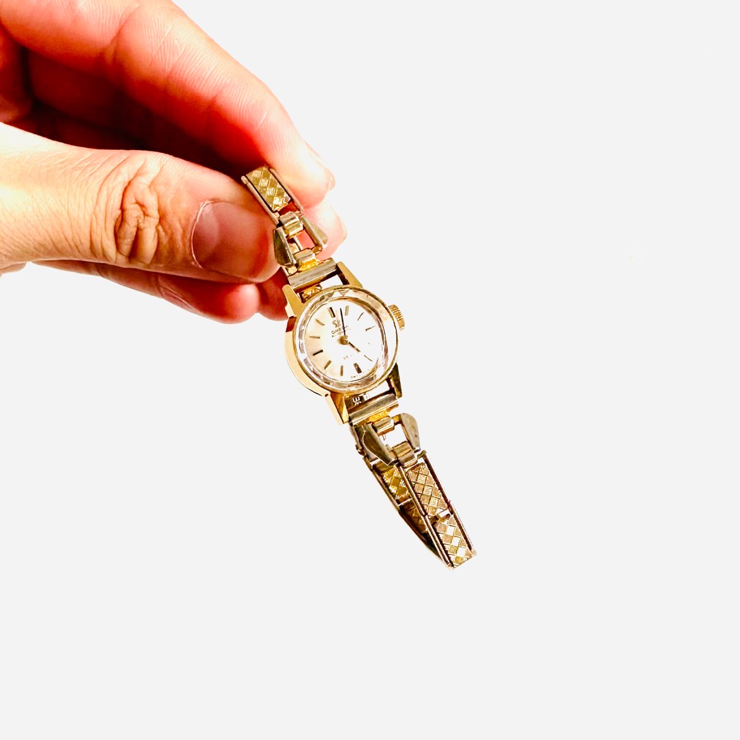 Dainty shop gold watch