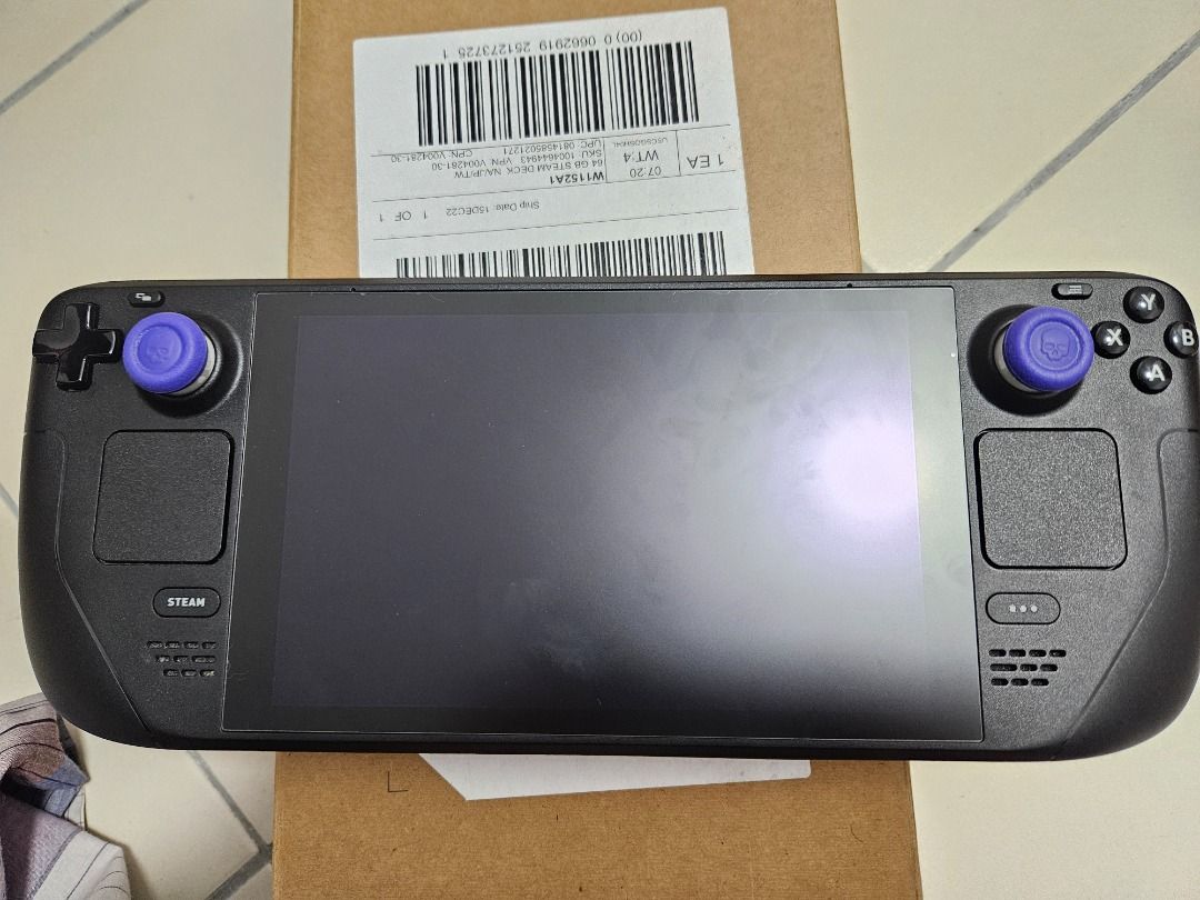 Steam Deck 1TB (used, LCD, upgraded from 64GB), Video Gaming 