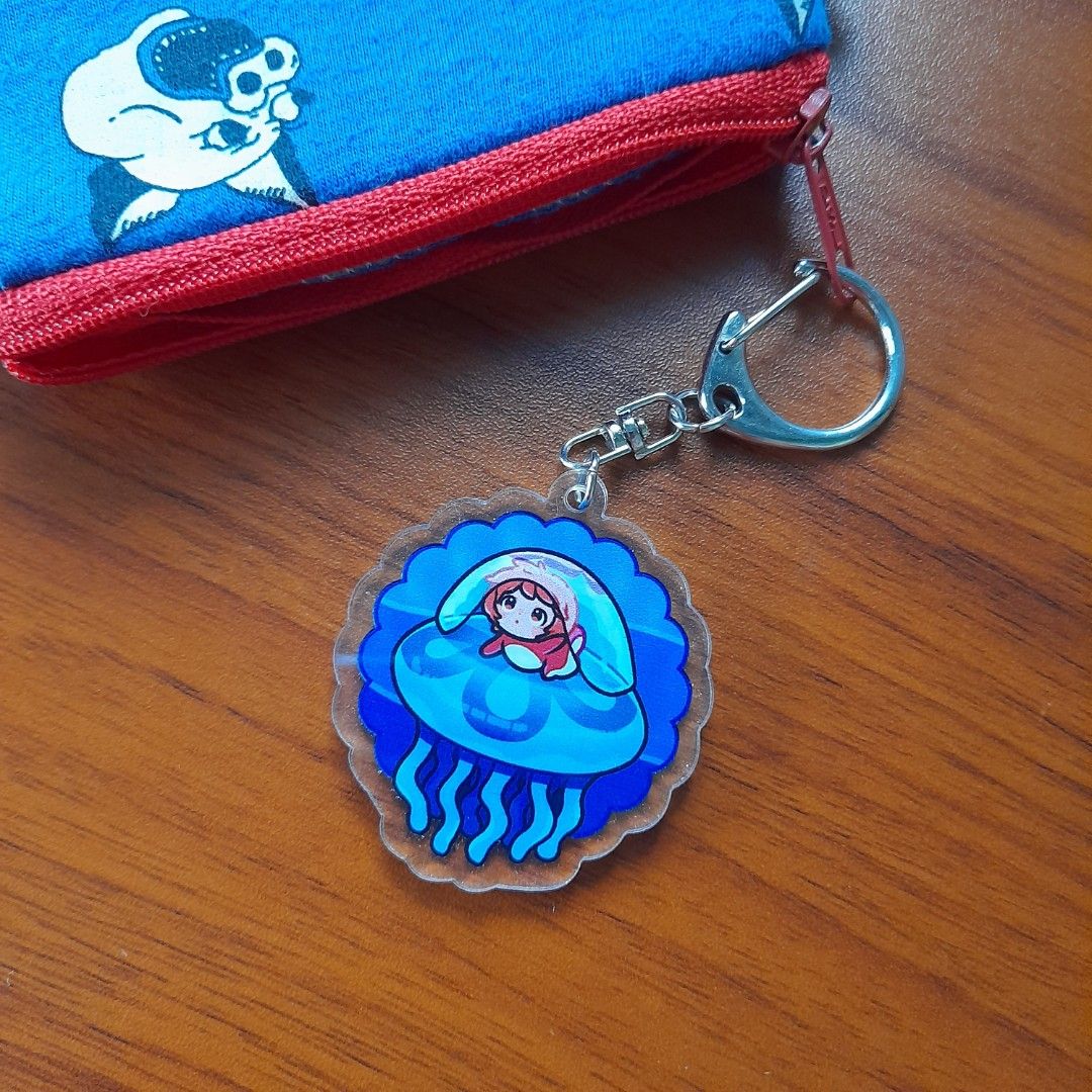 studio ghibli ponyo acrylic charm, Hobbies & Toys, Toys & Games on ...