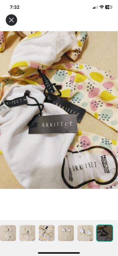 Swimsuit / swimwear 2-pc bikini (Category: Bikinis & Swimsuits) located in Basista. Submitted by chiemvansorcas.2020 (Listing ID 1283251304, Image 3). Description: Bought brand new from a fellow carouseller who sells legit swimwears. Still with tag. Rfs: big on me. Looking for an xs sise :( This so pretty in actual. Color combination is also perfect..