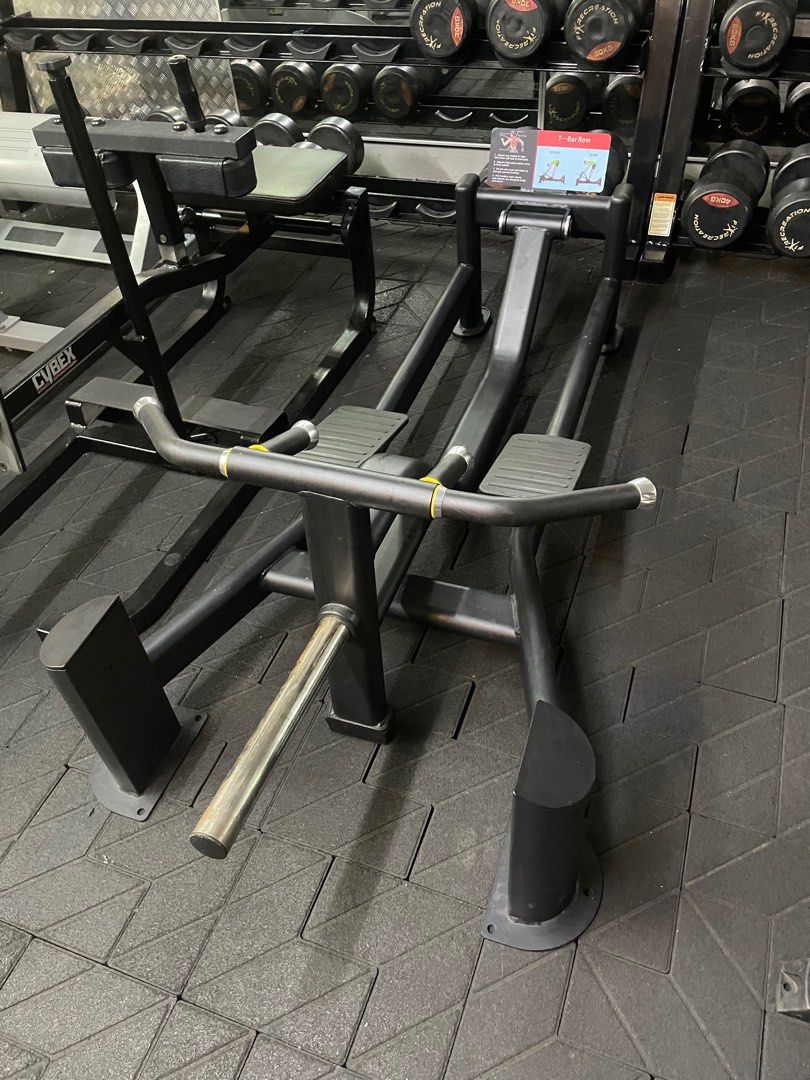 Standing back row machine deals