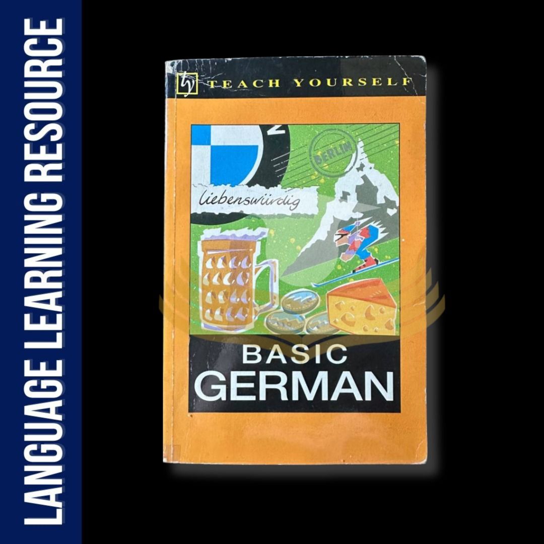 Teach Yourself Basic German | Basic German | German Language | German Guide (Category: Textbooks) located in Imus. Submitted by languagelearningresource (Listing ID 1283251484, Image 1). Description: Welcome to my shop! I sell my old textbooks and resources for learning languages here. :) 🌸 Item: Teach Yourself Basic German Number of pages: 139 Perfect for beginners who are in German Class, not suggested for travels Store rules: 🎓 Feel free to 