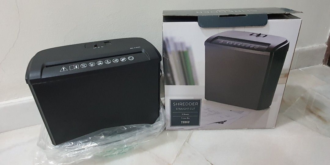 Tesco Paper Shredder, Computers & Tech, Office & Business Technology on