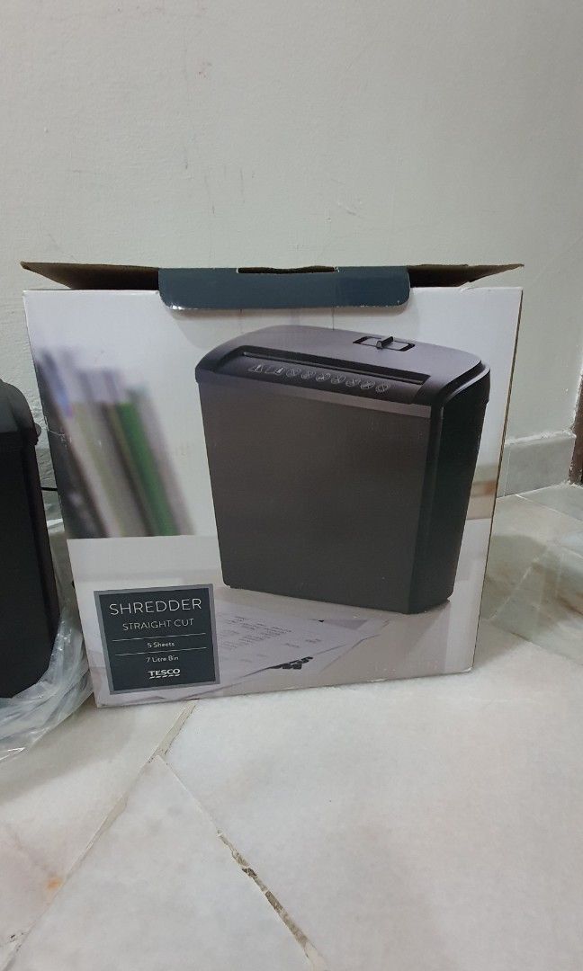 Tesco Paper Shredder, Computers & Tech, Office & Business Technology on