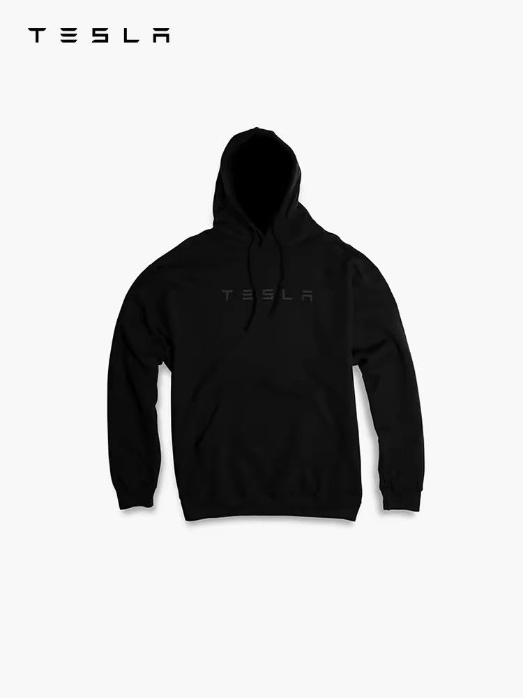 White tesla shop jacket