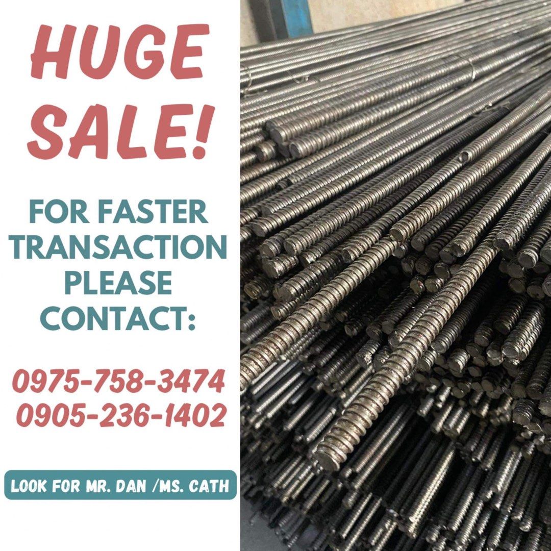 Tie rod (Category: Construction & Building Materials) located in Manila. Submitted by cathvesta_sales (Listing ID 1283186008, Image 1). Description: .
