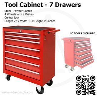 Tool Cabinet Tool Storage Tool Caddy Tool Carriage Tool Cabinet 7 drawers Tool Cart Trolley Ridgid Tool Box See Description Inquire for more information