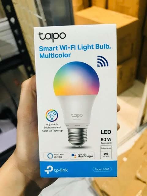 Tp-Link Tapo L530E Smart Wi-Fi Multicolor Dimmable Light Bulb, Furniture &  Home Living, Lighting & Fans, Lighting on Carousell