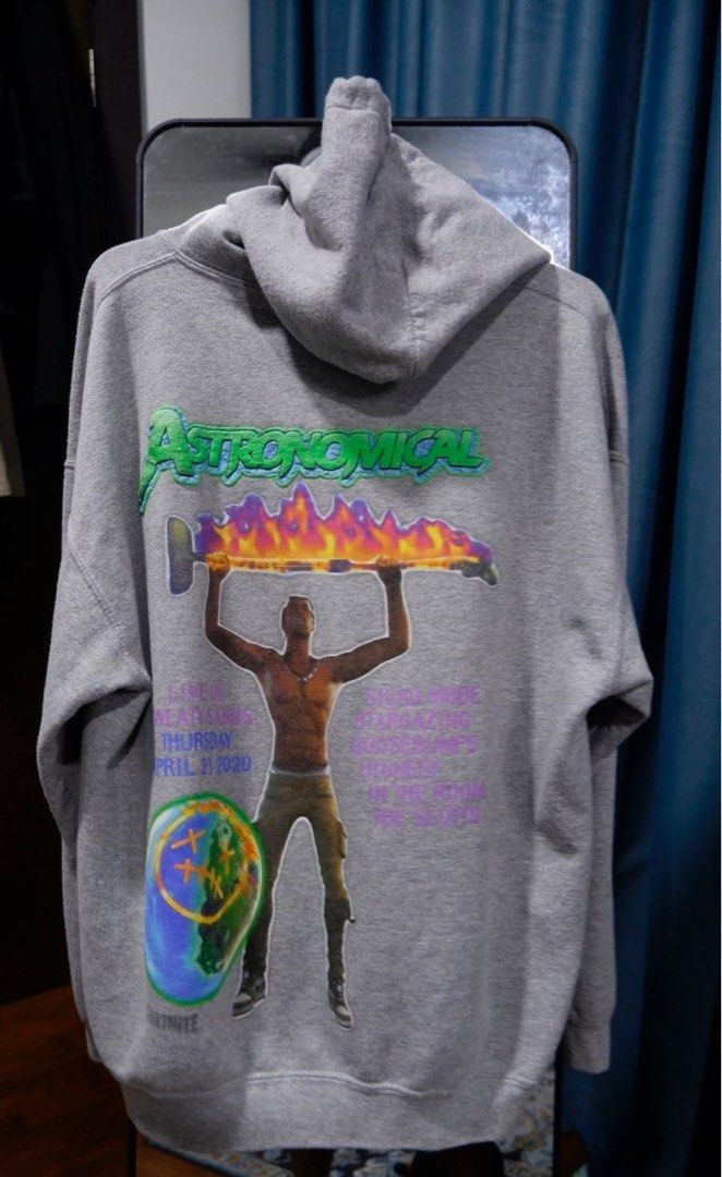 Astronomical hoodie sales travis scott