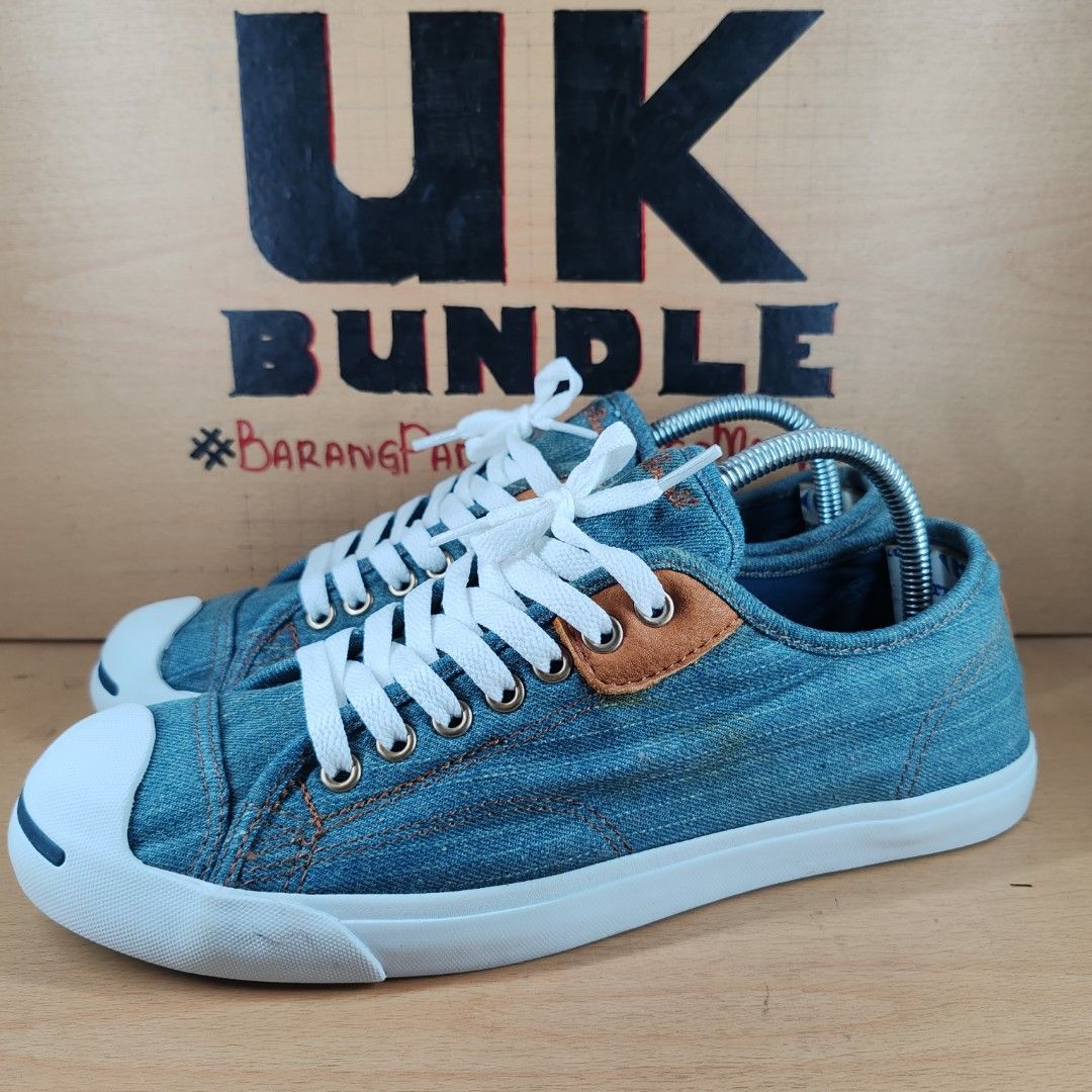 UKBundle UK8 26cm Converse Jack Purcell Ox Denim Sky Blue