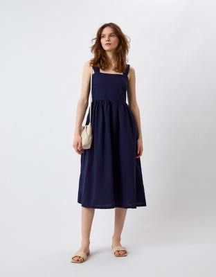 Striped Maternity Maternity Dresses In Target Uniqlo Linen Maxi Shirring Dress L Blue Maternity CNY, Women's Striped Maternity Maternity Dresses In Target Uniqlo Linen Maxi Shirring Dress L Blue Maternity CNY, Women's