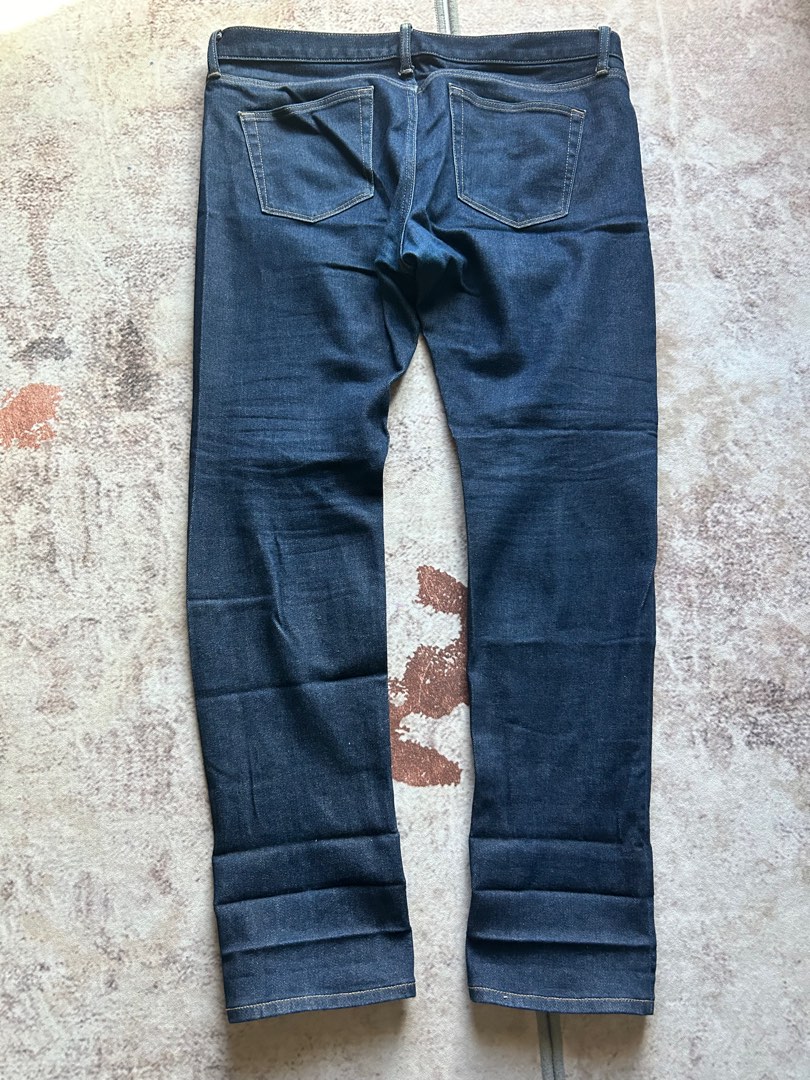 Uniqlo raw deals denim fades