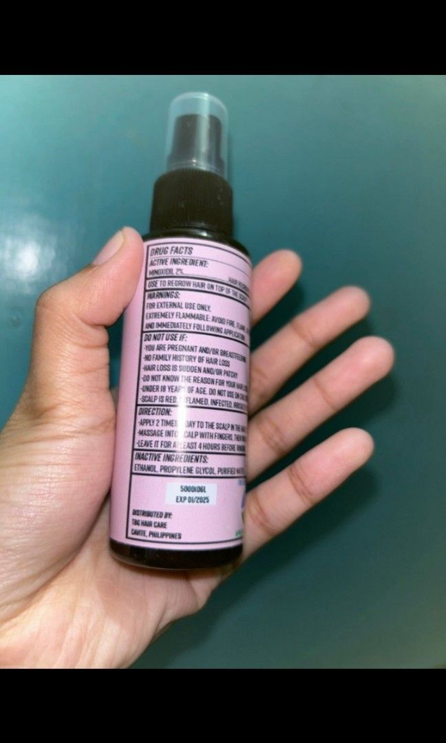 Unused Ali Minoxidil 2% 2 pieces (Category: Hair) located in Quezon City. Submitted by siegn_lukas (Listing ID 1283427218, Image 2). Description: 1st Bottle 80% full 2nd Bottle di pa nabubuksan Buy all of them for P370 na lang No worries no contamination kasi nagtransfer lang ako ng small amount sa isang mascara tube and di ako directly gumamit sa mismong bote niya RFS: walang time gamitin religiously U can buy one of them seperately P160 sa 80% 