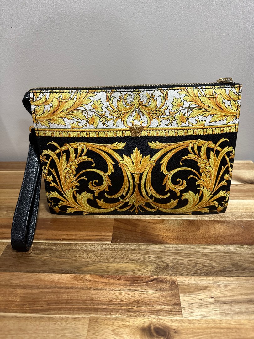 Versace pvc clutch on sale