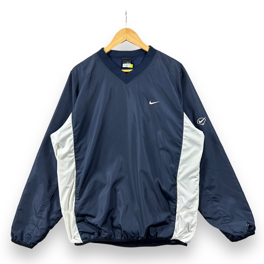 Vintage nike sales pullover windbreaker