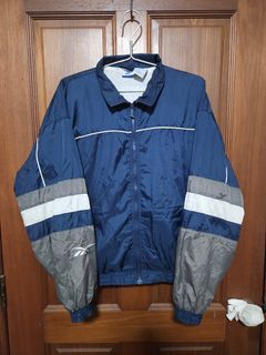 Reebok windbreaker mens sale