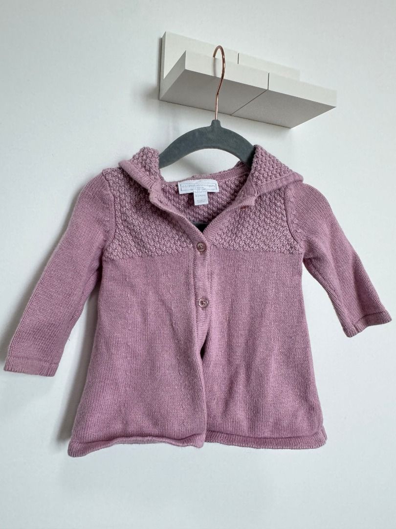 White Company Hooded Cardigan Babies Kids Babies Kids