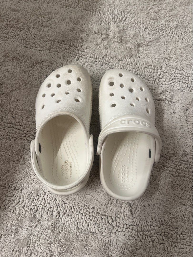 White crocs size 9 clearance