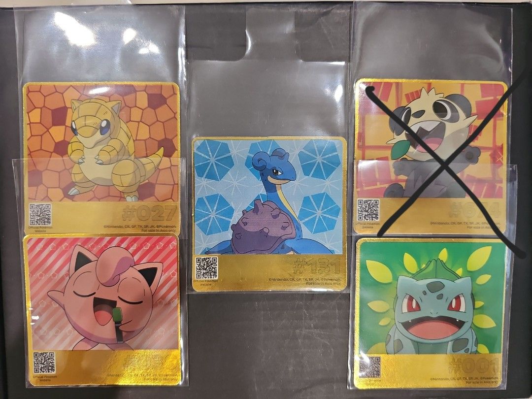 pokemon oreo card price Original Cookies - 119.6g Oreo Pokmon Gold Card, Hobbies