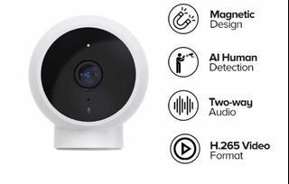 XIAOMI Mijia Mi Home Security Camera 170 Degree Wide Angle 1080P/2K Resolution Indoor WiFi CCTV with Magnetic Mount