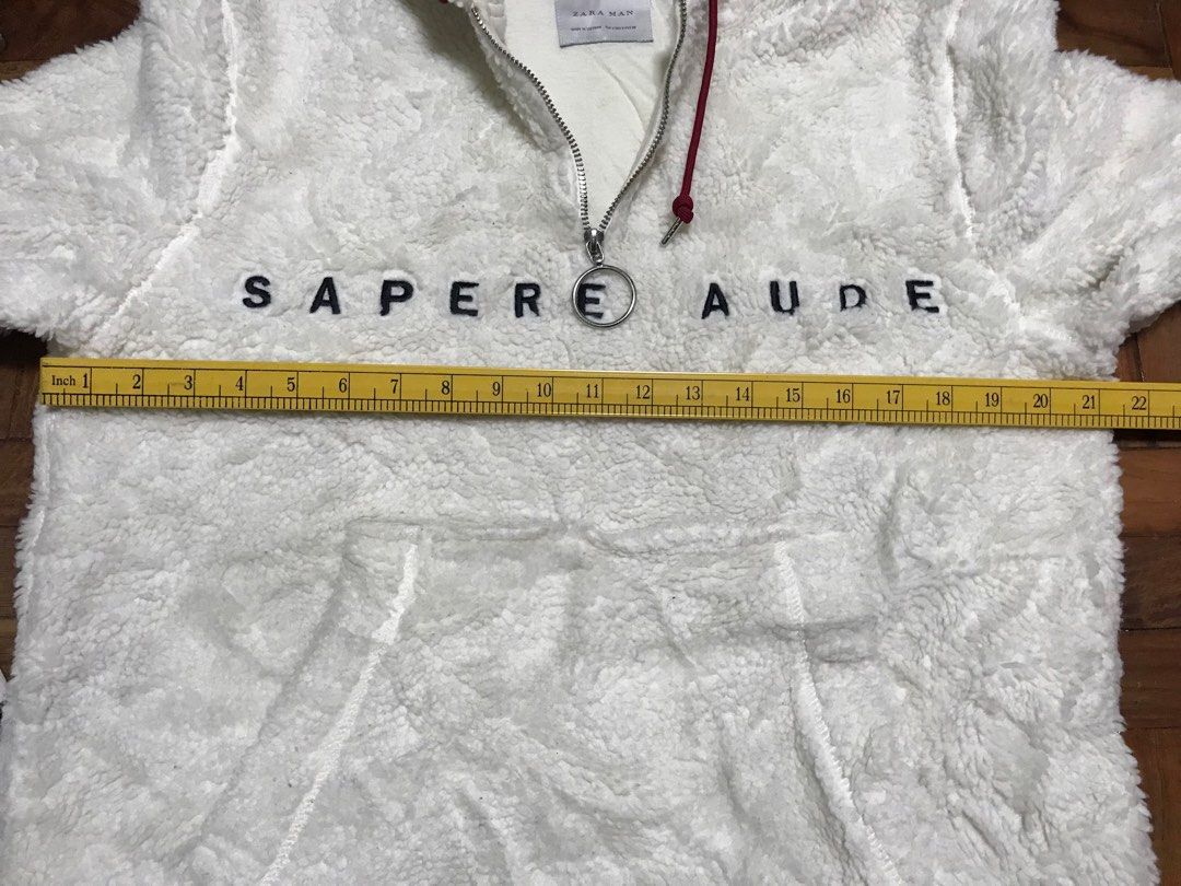 Sapere aude hoodie zara 2025
