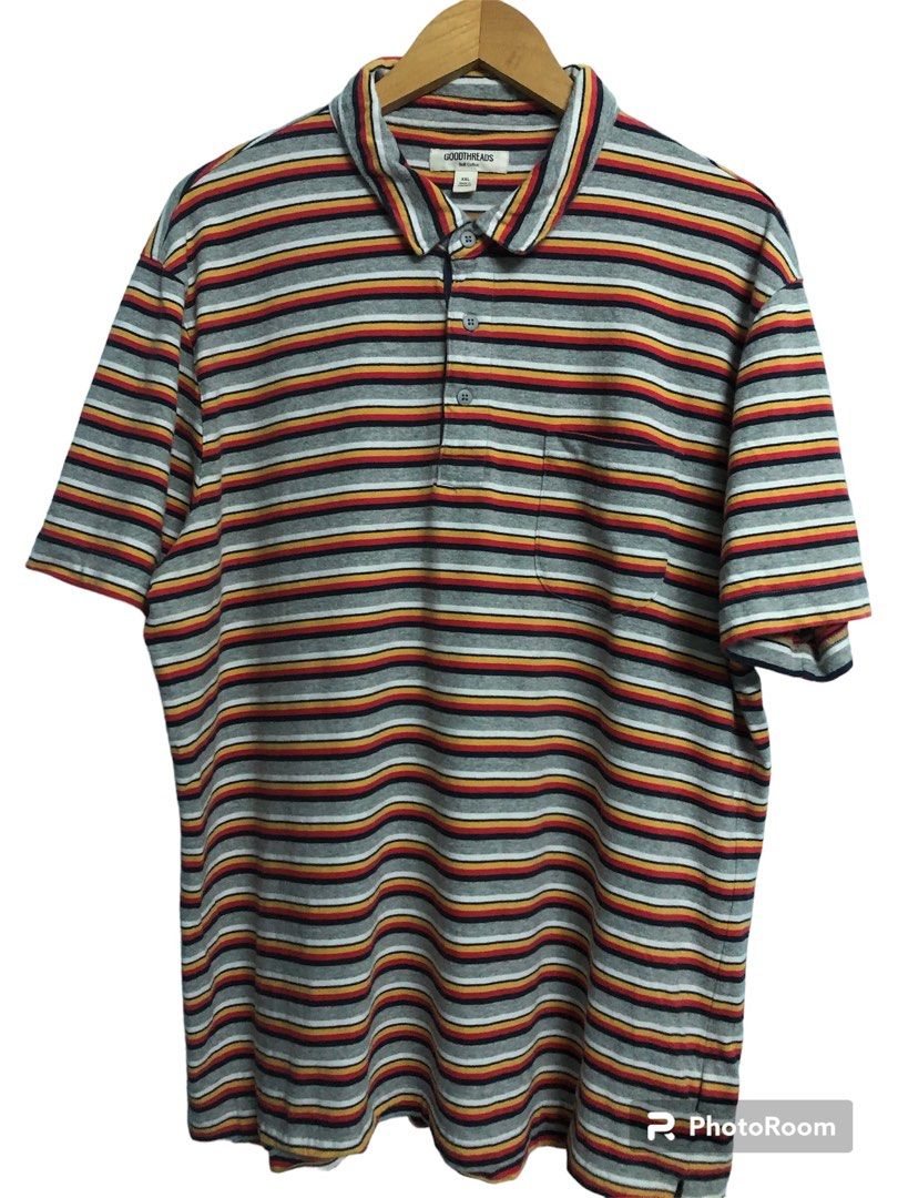 165 Stripe Shirt Goodthreads XXL Pit 25 31