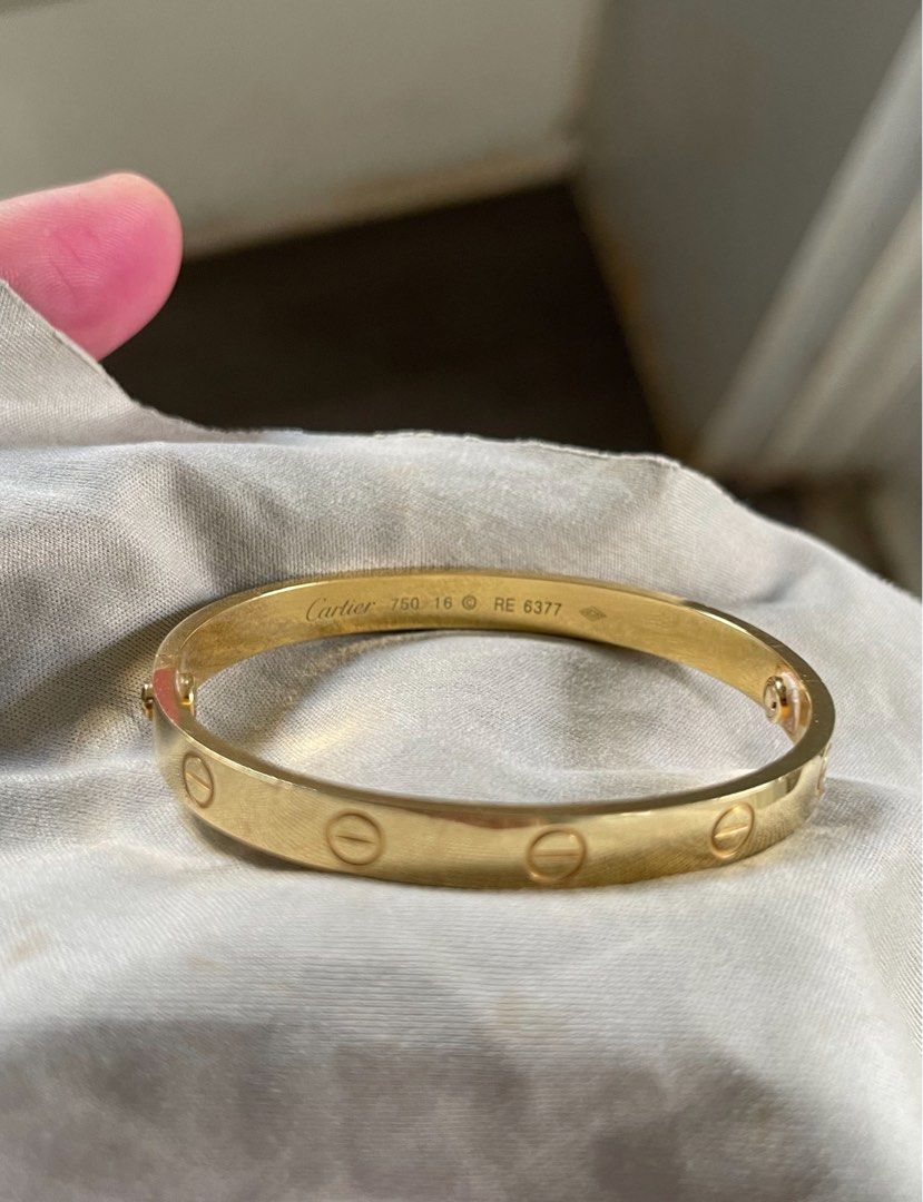 Cartier love bracelet grams top