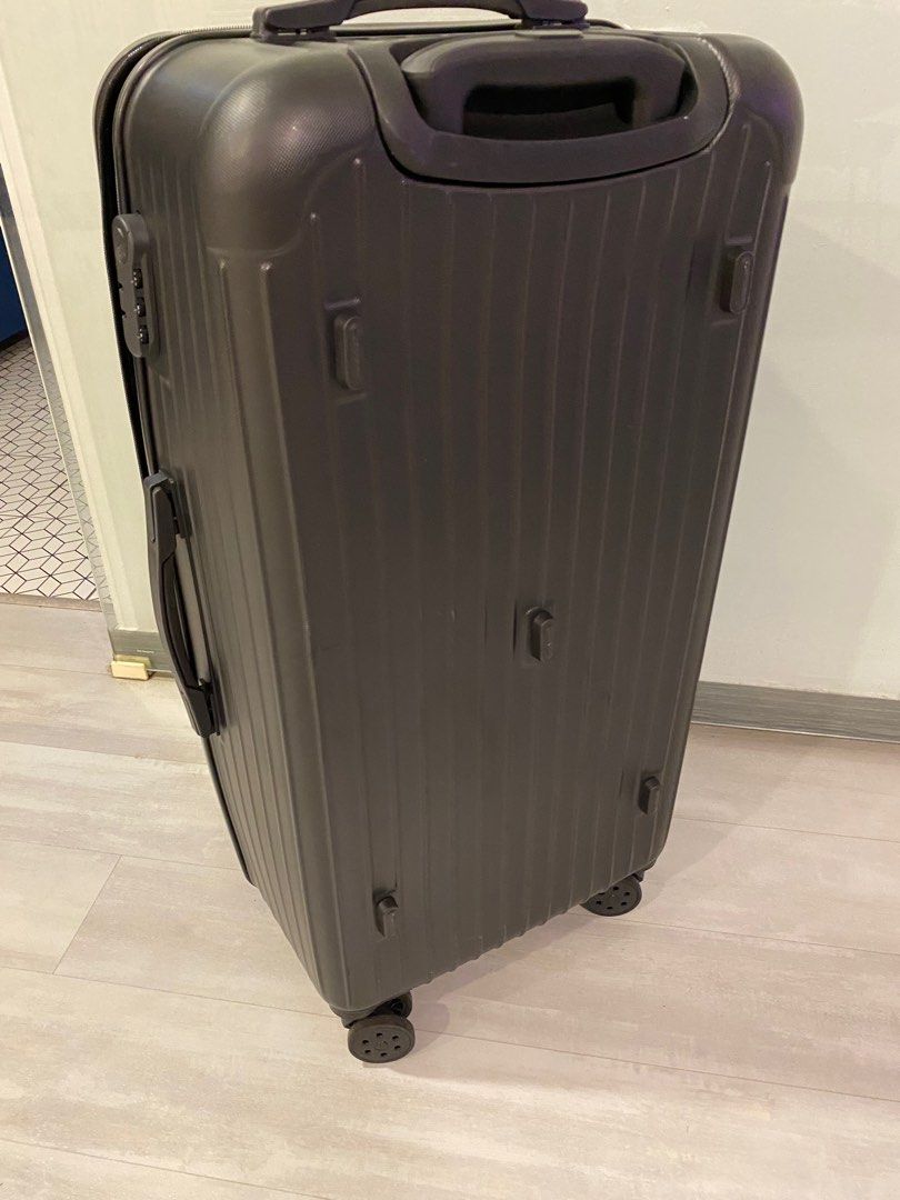 Matte online black luggage