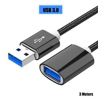 【3米】 USB 3.0 加長線 延長線 數據線 公對母