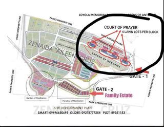 4 Lawn Lots in Court of Prayer | Loyola Memorial Park Antipolo RUSH SALE