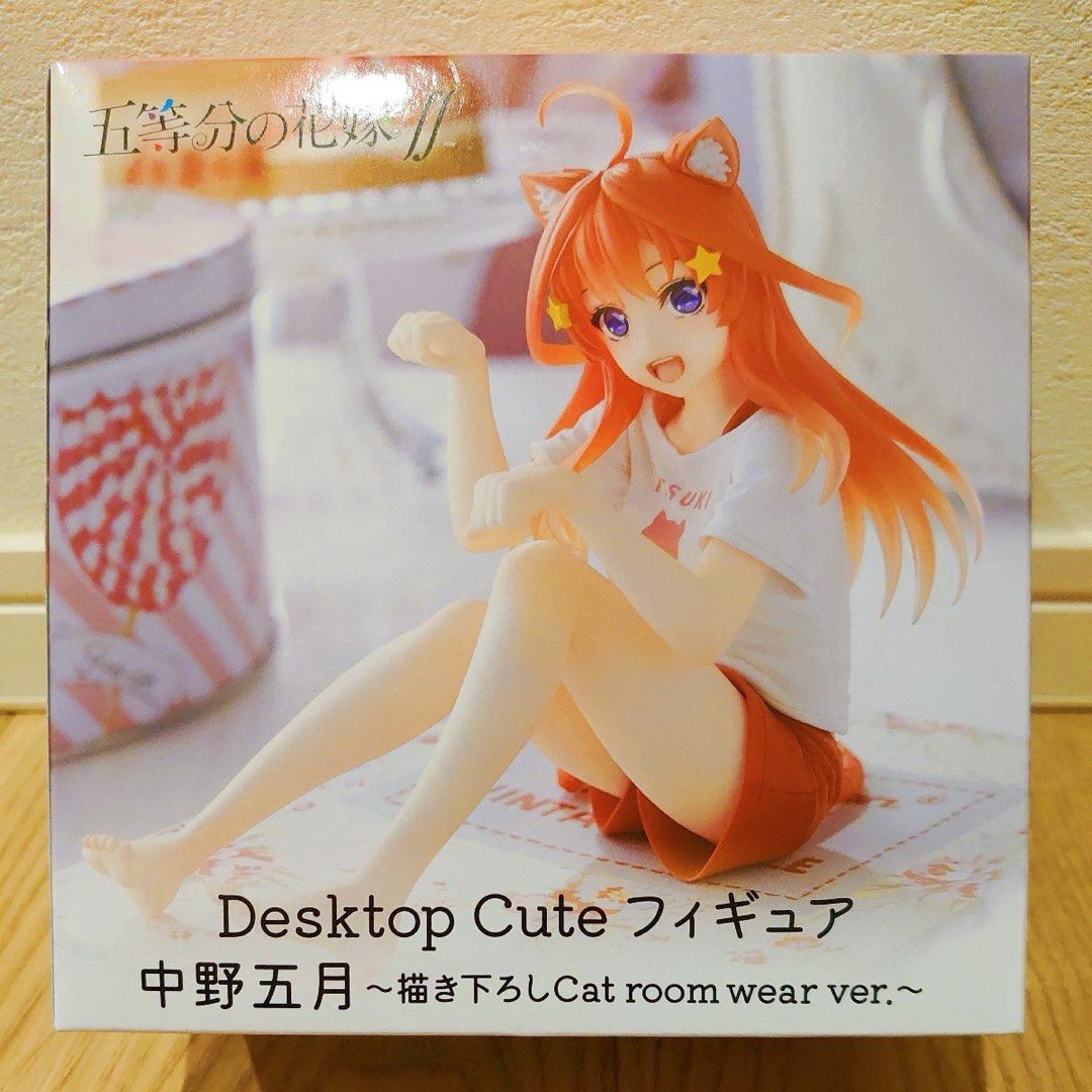 五等分之花嫁中野五月desktop cute フィギュア中野五月描き下ろしCat 