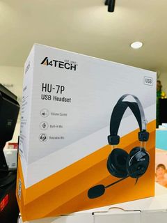 A4tech HU 7P ComfortFit Stereo USB Headset with Noise Cancelling
