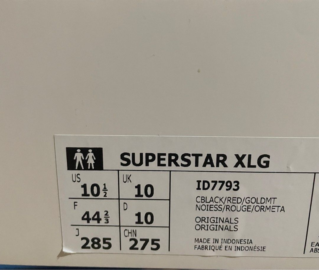 Original superstar 2 rouge store