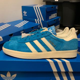 Adidas gazelle blue mens sale shop