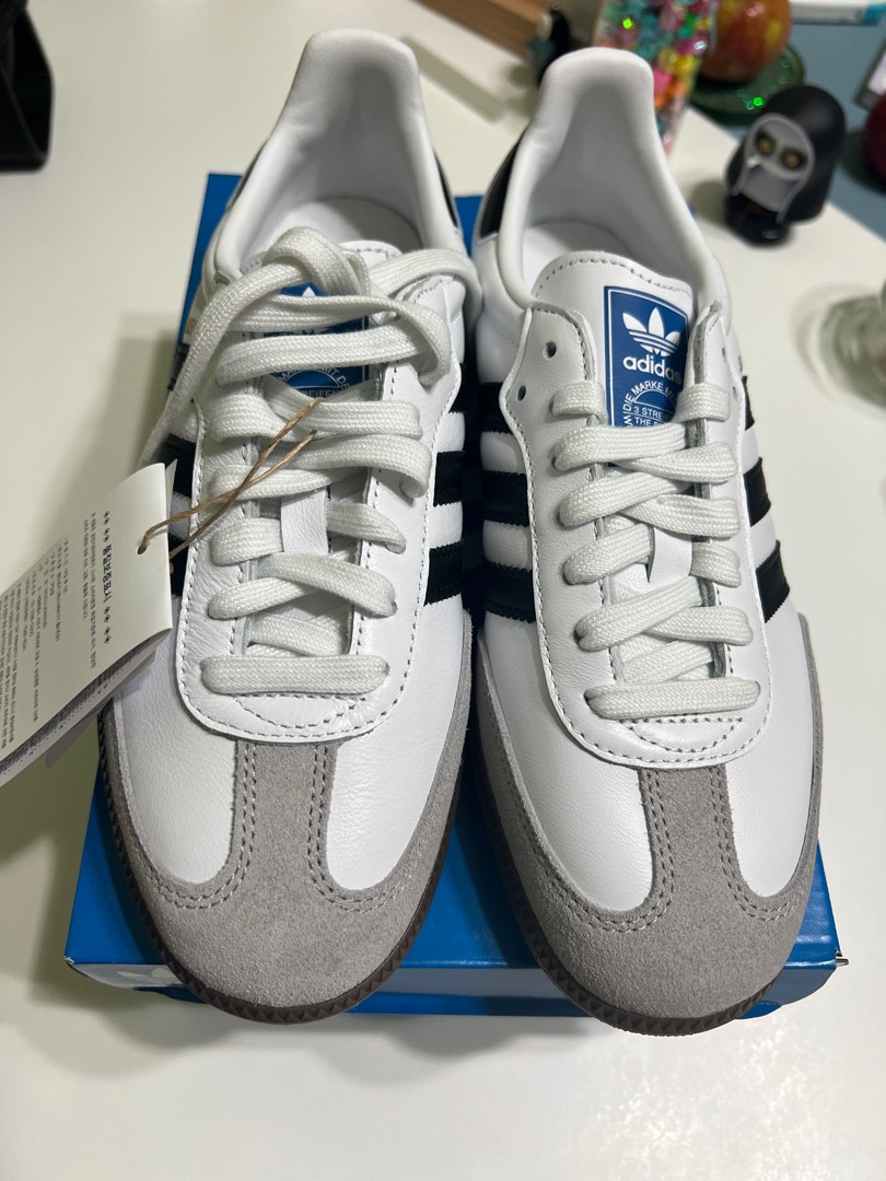 White sambas hot sale