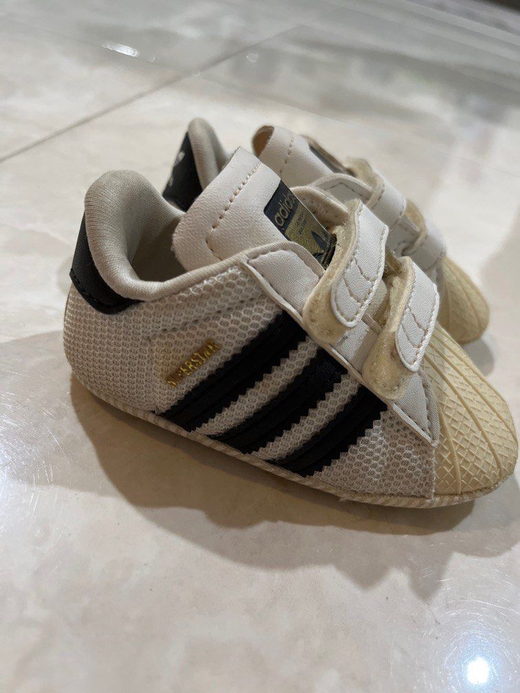 Adidas originals superstar crib discount sneaker