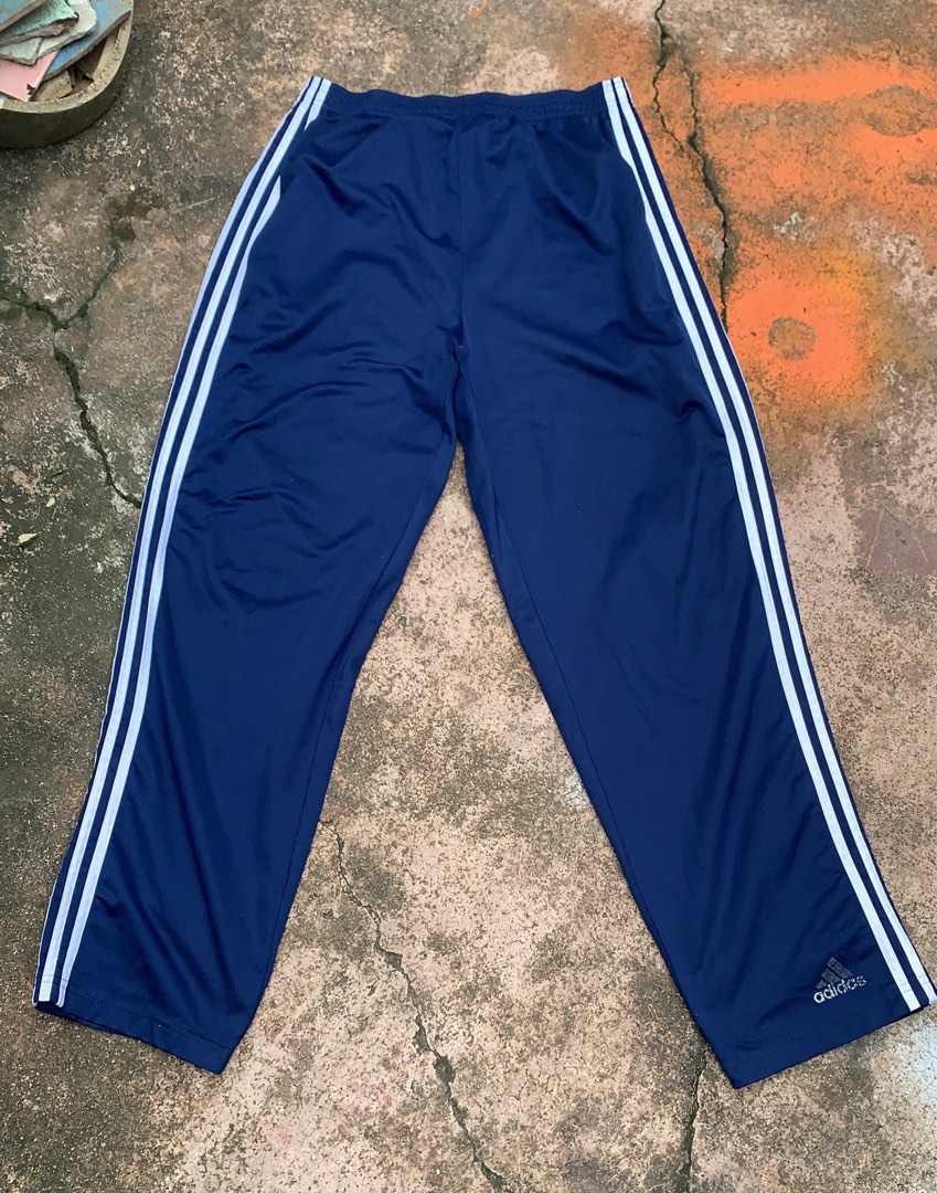 Adidas Track pant vintage, Men's Fashion, Bottoms, Trousers on Carousell